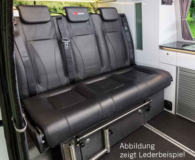 Schlafsitzbank VW T6/5 Trio Style V3000 